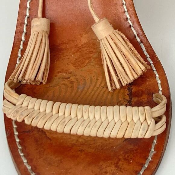 ZIMMERMANN Wrap Weave Leather Sandal Block Heel - Picture 9 of 16